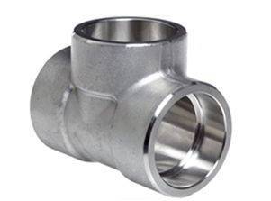 Duplex Steel UNS S31803 Socket Weld Tee